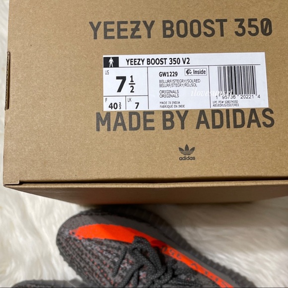 {YEEZY} Boost 350 V2 Buluga Reflective Men’s 7.5 - Picture 8 of 10